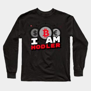 Bitcoin Hodler Long Sleeve T-Shirt